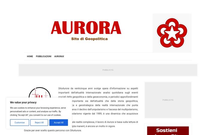 Screenshot of aurorasvo.altervista.org
