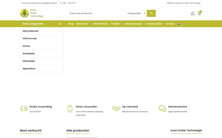 Ekrānuzņēmums no aurorscalartechnology.com