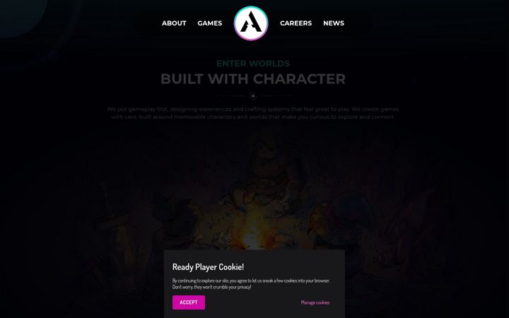 Screenshot von aurory.io