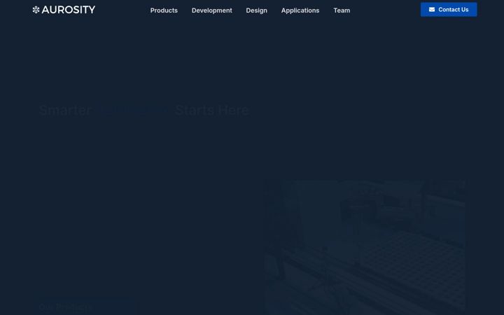 Screenshot of aurosity.com