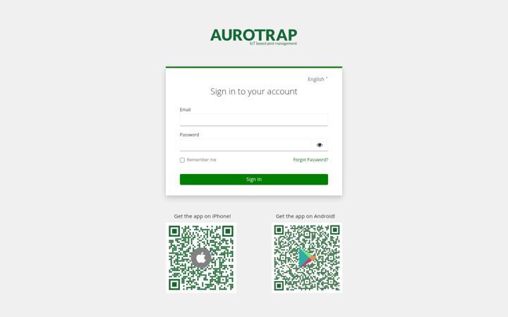 Screenshot of aurotrap.com