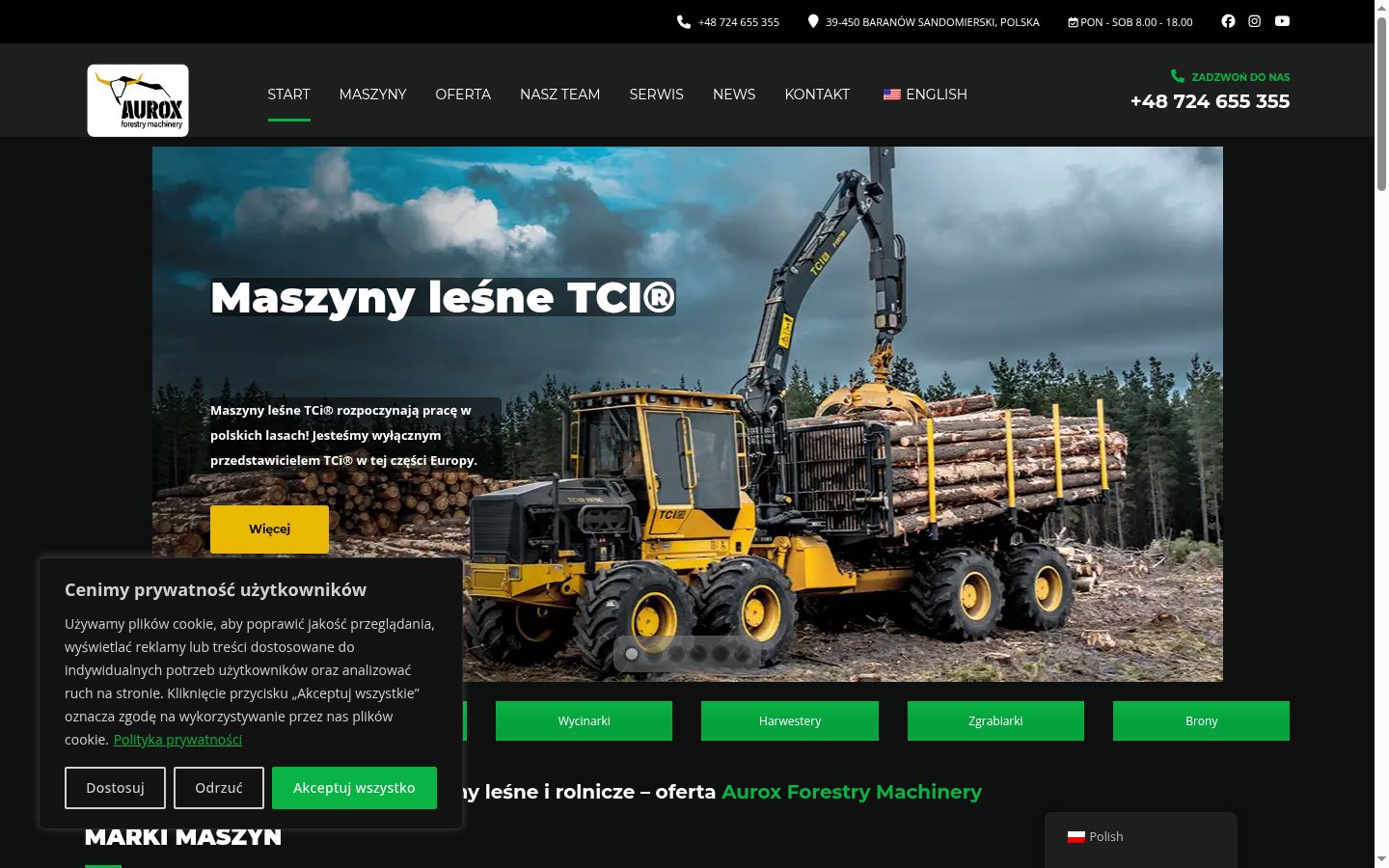 Ekrānuzņēmums ar piekrišanas baneri, kas tika rādīts pirms jebkādas mijiedarbības