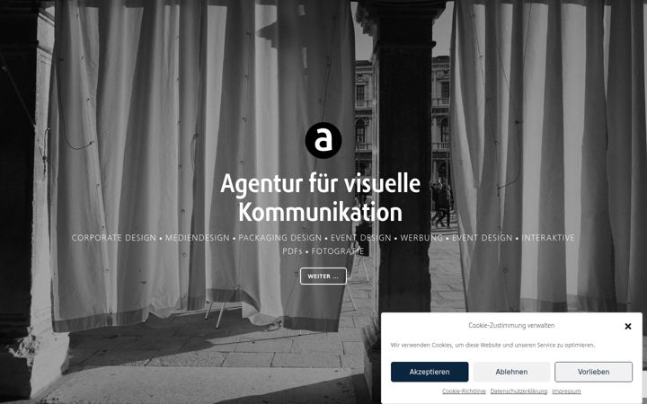 Screenshot of aurum-media.com