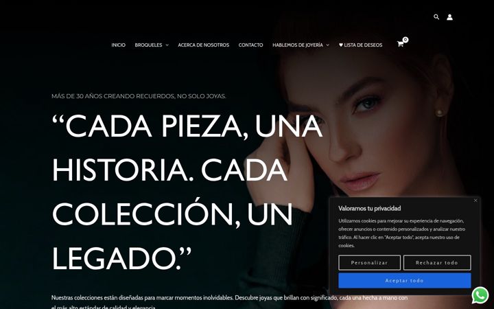 Zrzut ekranu aurumizjoyeria.com