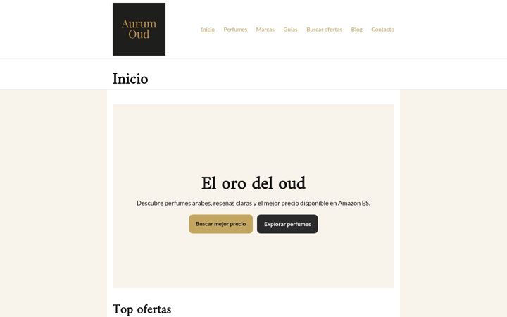 Screenshot of aurumoud.com