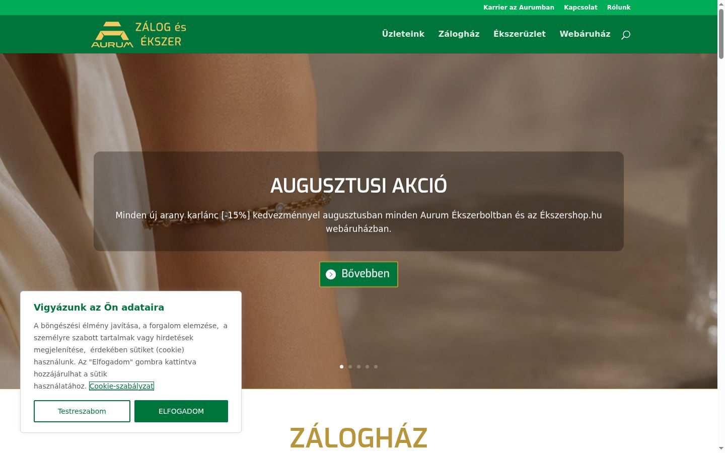 Snímek obrazovky baneru souhlasu zobrazeného před jakoukoli interakcí