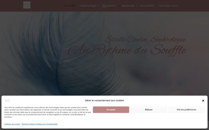 Captura de pantalla de aurythmedusouffle.fr