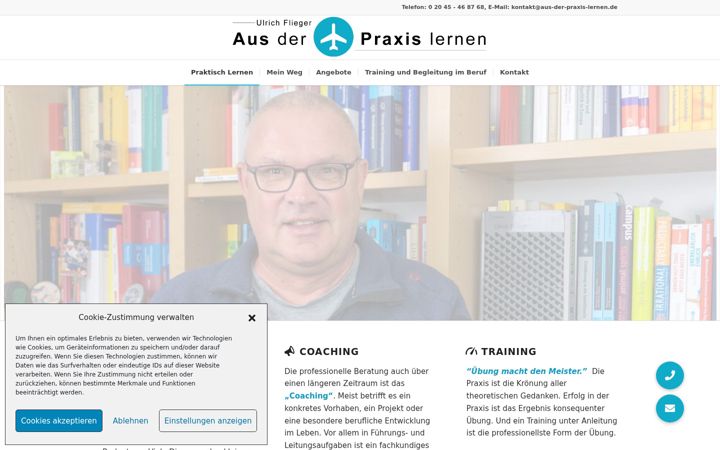 Screenshot stránky aus-der-praxis-lernen.de