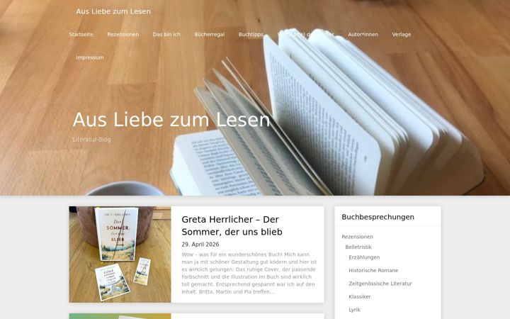 Screenshot of aus-liebe-zum-lesen.de