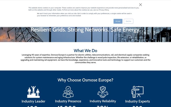 Screenshot of aus.co.uk