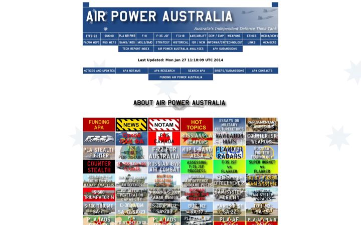 Képernyőkép: ausairpower.net