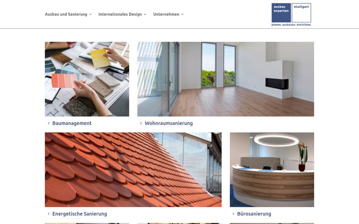 Screenshot of ausbauexperten.gmbh