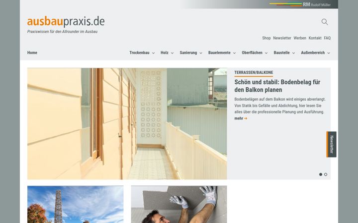 Screenshot of ausbaupraxis.de