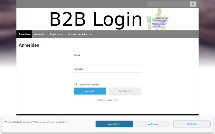 Screenshot of ausbilderplus.de