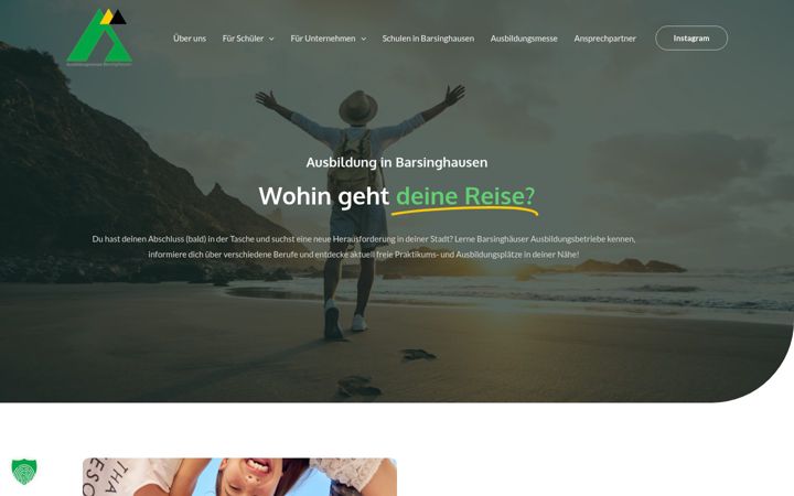 Screenshot of ausbildung-in-barsinghausen.de