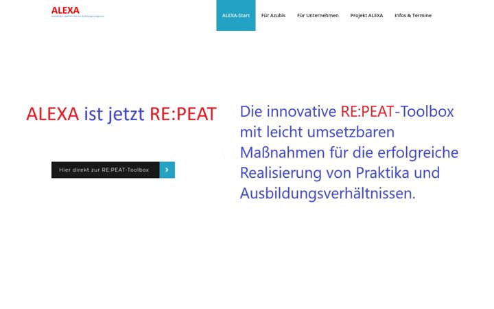 Screenshot of ausbildung-lippe.de
