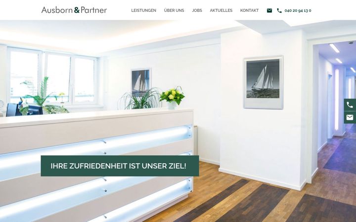 Screenshot of ausborn-partner.de