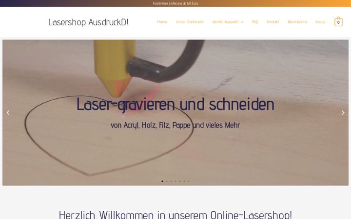 Screenshot of ausdruckd-lasershop.de