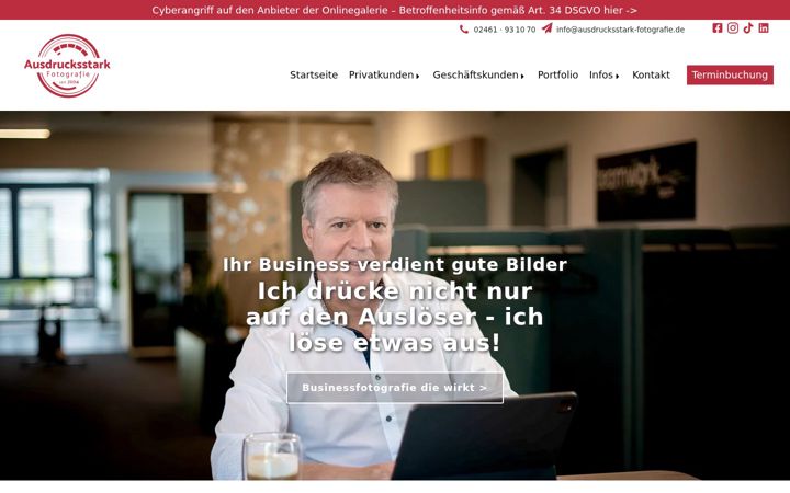 Ekrano kopija ausdrucksstark-fotografie.de