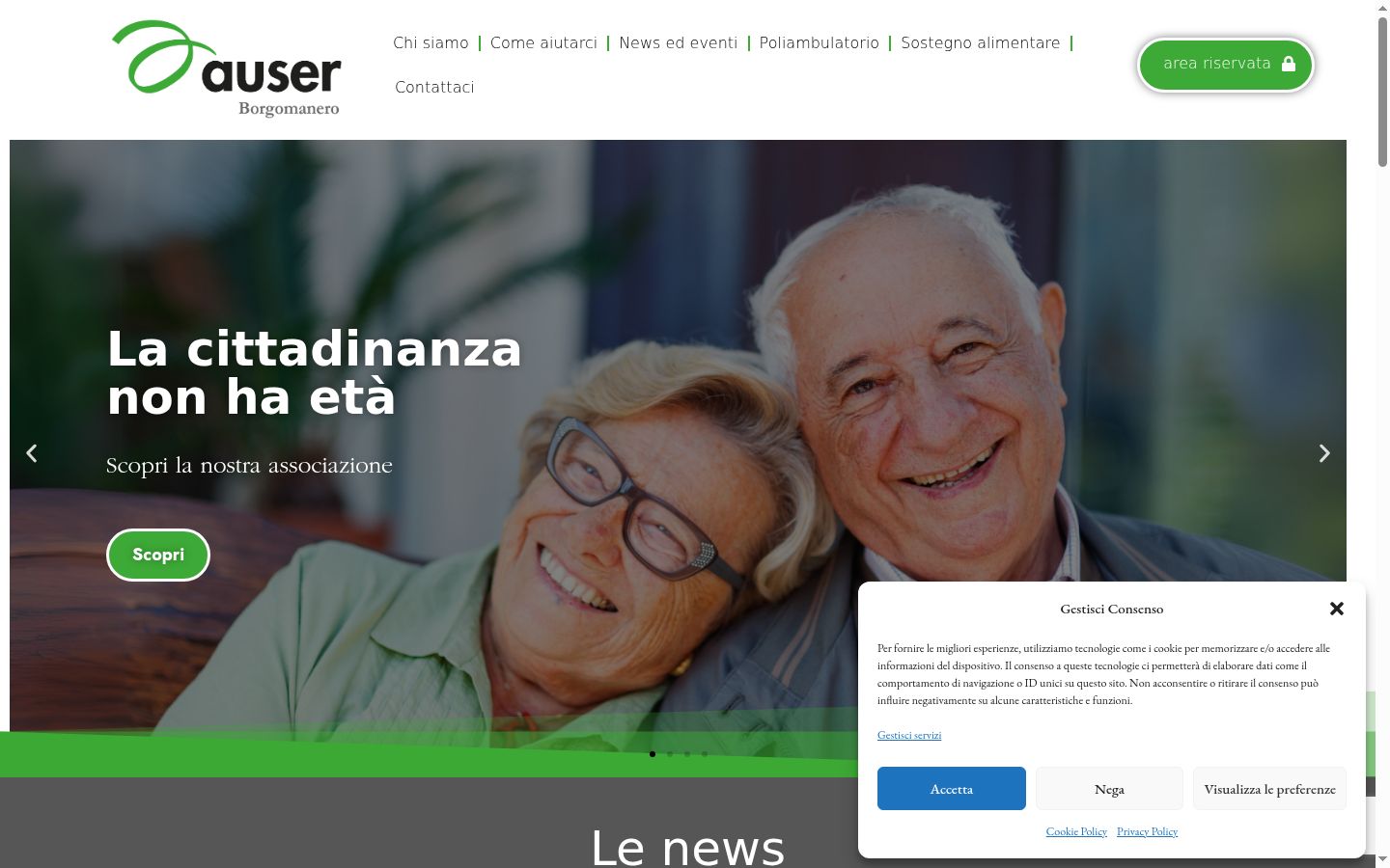 Sutikimo reklamjuostės, rodytos prieš bet kokią sąveiką, ekrano kopija