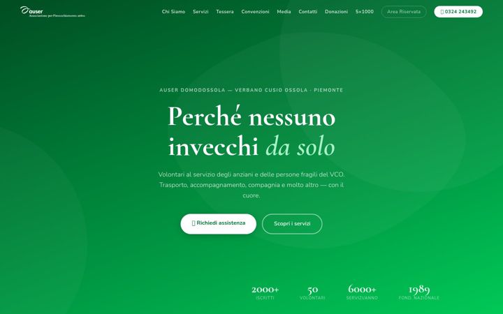 Screenshot of auserdomo.it