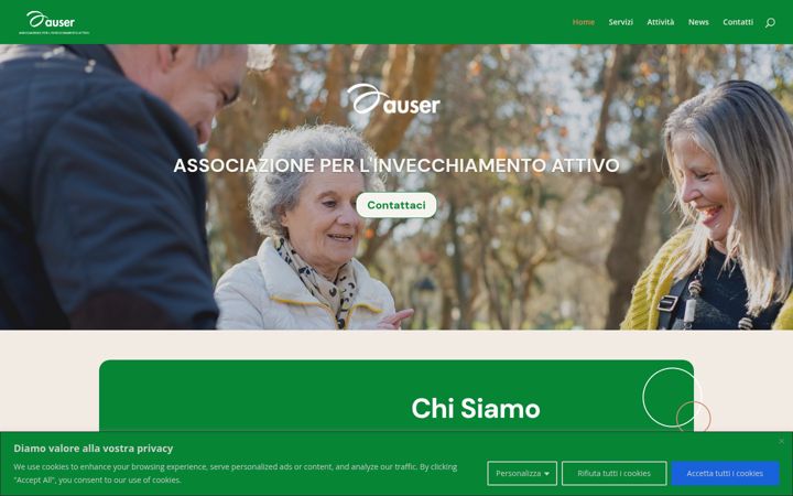 Screenshot of auserfirenze.com