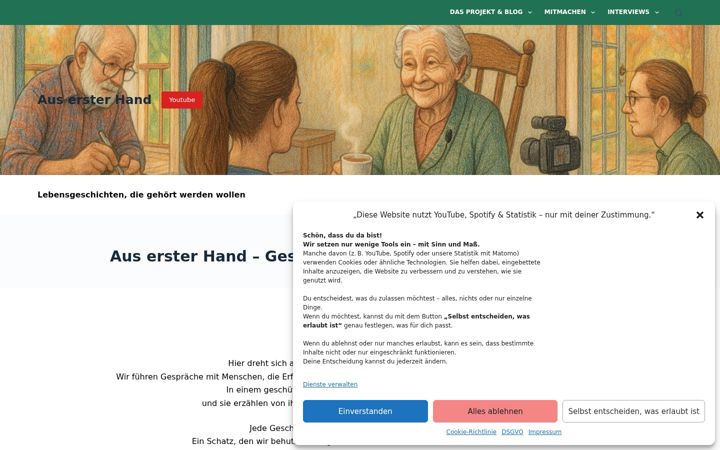 Screenshot of ausersterhand.at