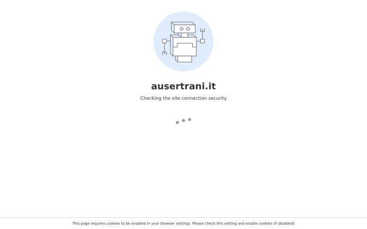 Screenshot of ausertrani.it