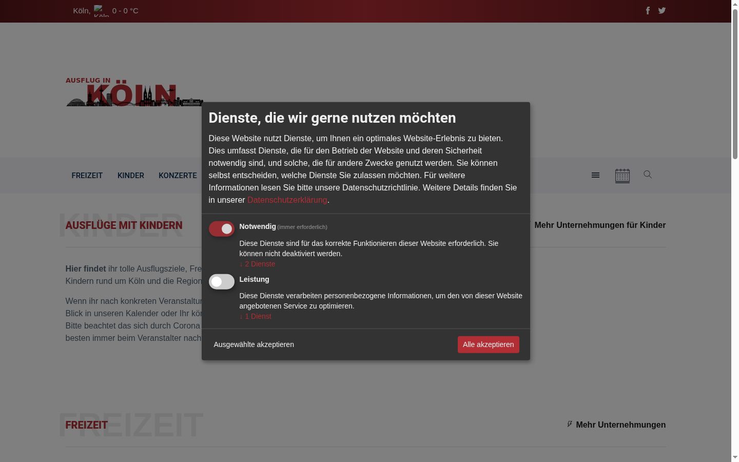 Snímek obrazovky baneru souhlasu zobrazeného před jakoukoli interakcí