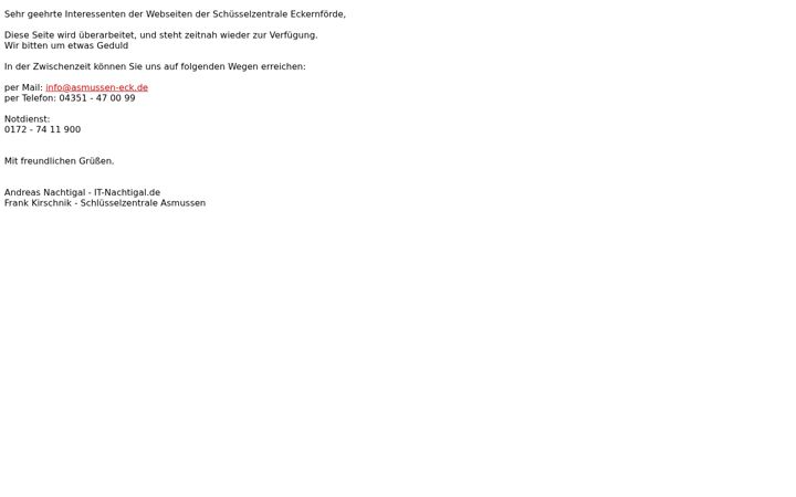 Screenshot of ausgesperrt.de