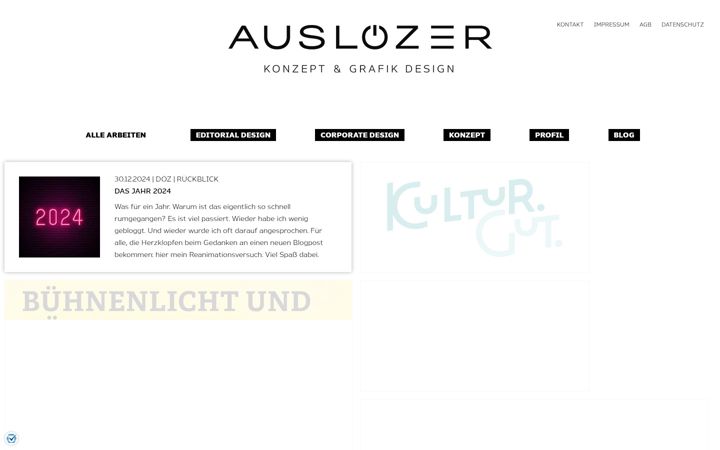 Screenshot of ausloezer.de
