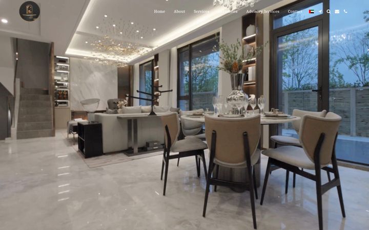 Screenshot of ausosdecor.ae