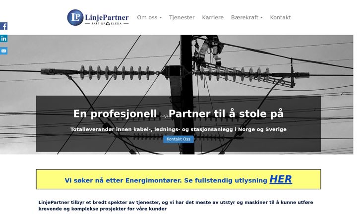 Screenshot of auspartner.no