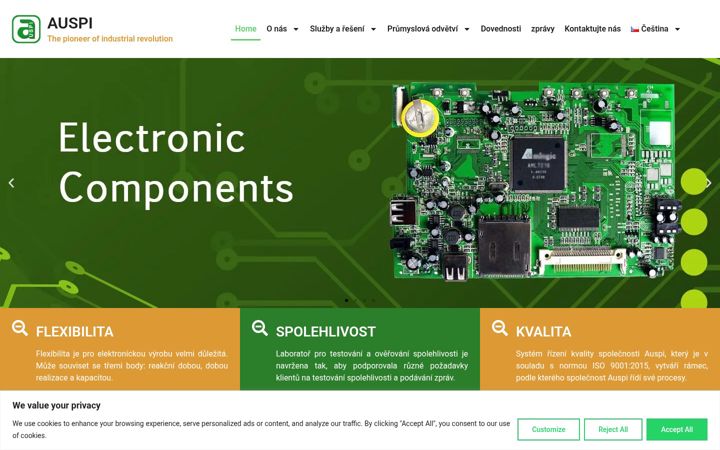 Screenshot of auspi-europe.cz