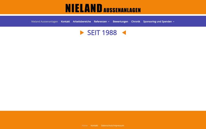 Snímek obrazovky aussenanlagen-nieland.de