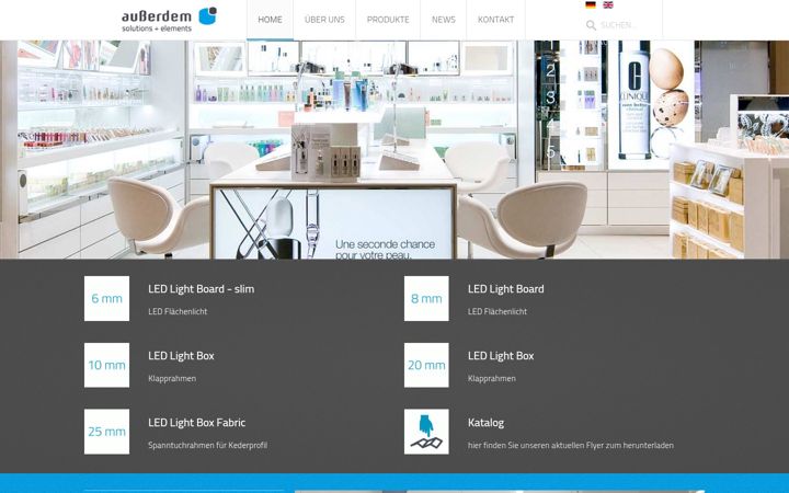 Screenshot of ausserdem.solutions