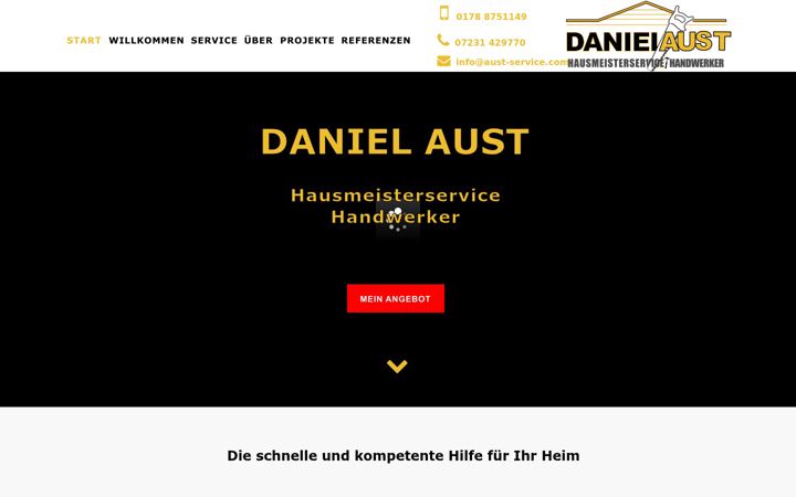 Screenshot of aust-service.com