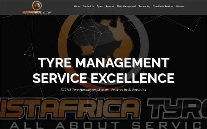 Skærmbillede af austafrica.com