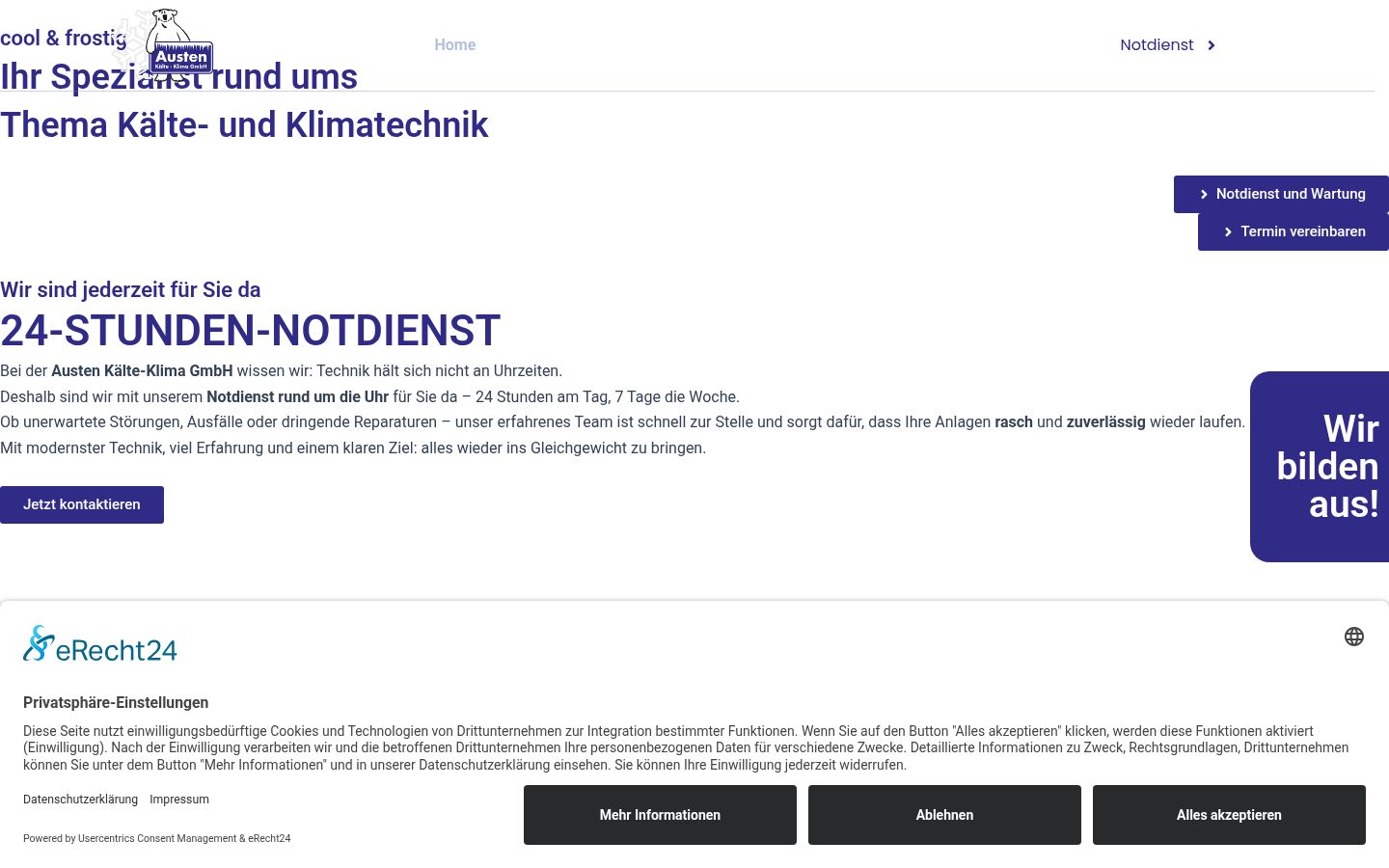 Screenshot tal-banner tal-kunsens muri qabel kwalunkwe interazzjoni