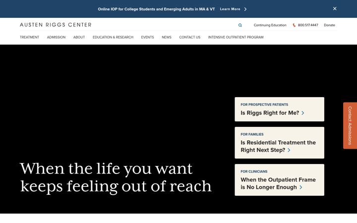 Screenshot of austenriggs.org