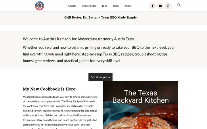 Screenshot of austin-eats.com
