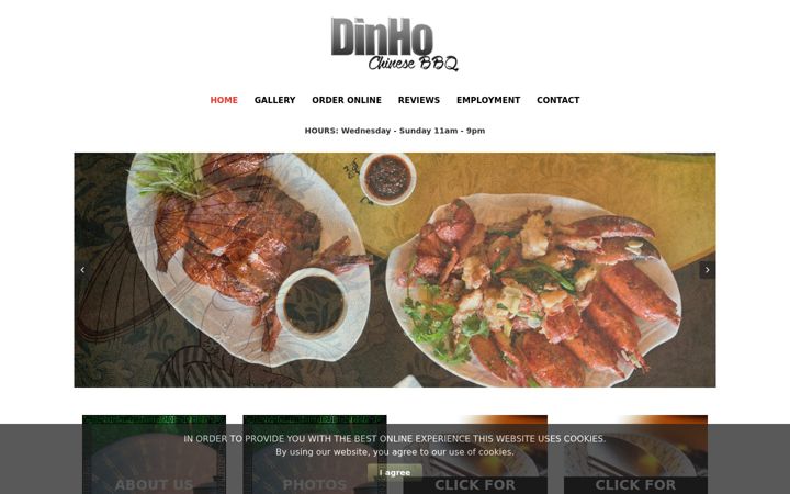 Screenshot of austinchineseduck.com