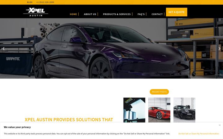 Screenshot of austinclearbra.com