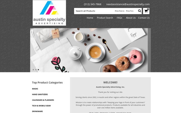 Screenshot of austinspecialty.com
