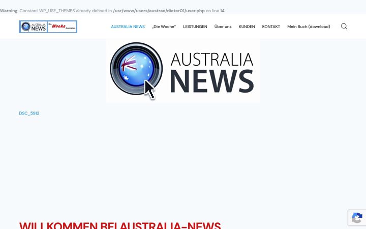 Screenshot of australia-news.de