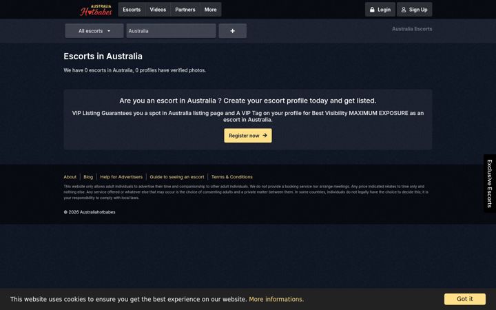 Screenshot of australiahotbabes.com