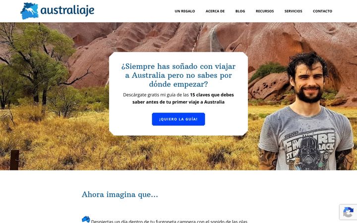 Screenshot of australiaje.com