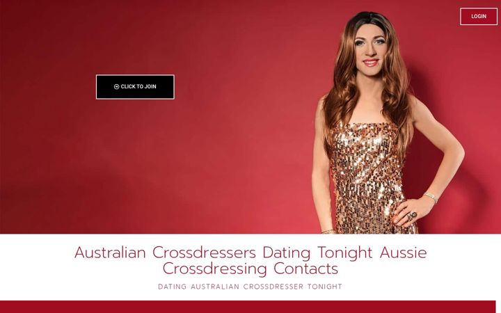 Screenshot of australiancrossdressers.com