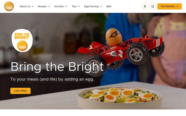 Screenshot of australianeggs.org.au
