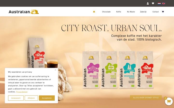 Screenshot of australianhomemade.com